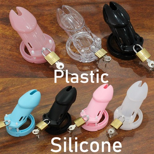 Plastic silicone male - plastic/silicone,