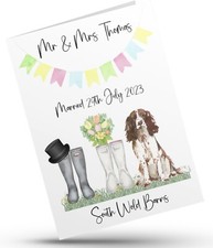 Personalised Wedding Card