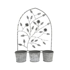 Metal 3 Planter Wall Stand