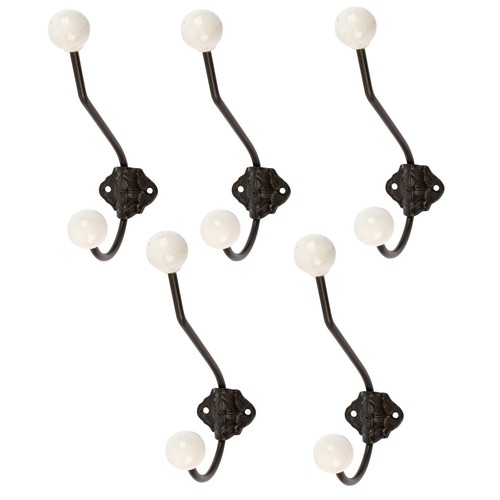 Ceramic ball hat coat hook - hat,