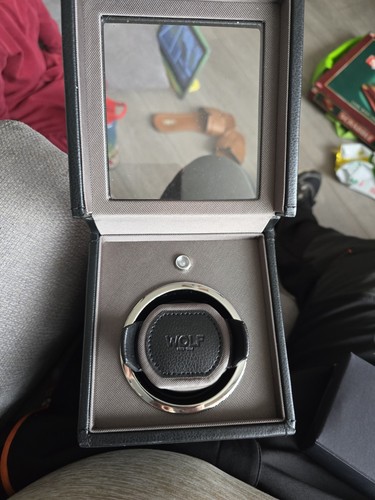 Wolf single watch - wolf, winder