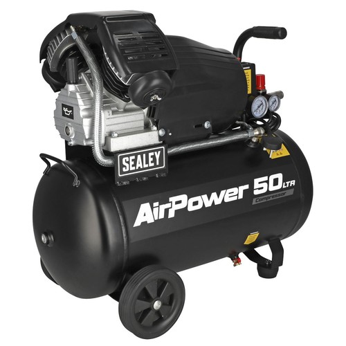 Sealey 50l twin direct drive - 50l,