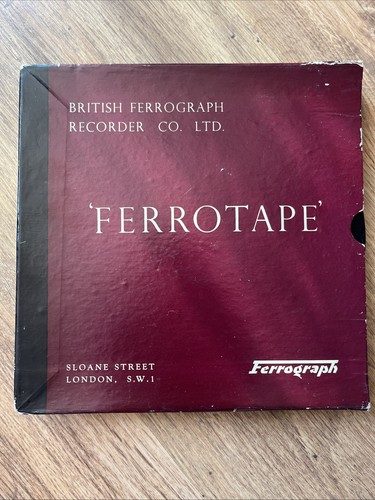 Ferrotape british ferrograph - ferrotape,