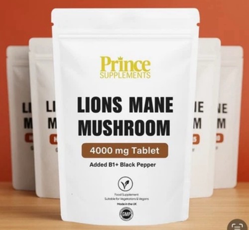 Lions mane supplement - supplement, 4000mg