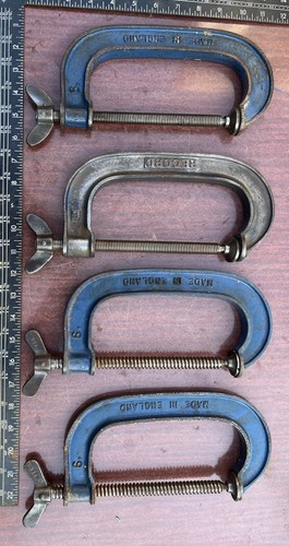 Record clamps 6 - clamps, 6”