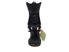 Kanaloa 4" Tiki God Of Eternity Statue Polynesia Hawaiian Figurine Ornament