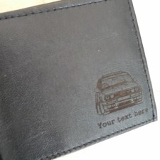 BMW E30 engraved Leather