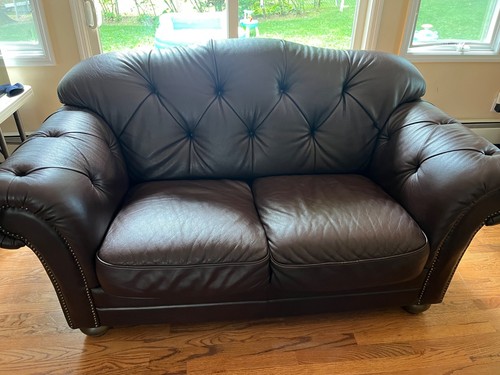 Italian leather brown - italian,