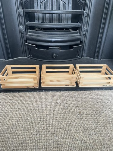 Melissa doug wooden crates - melissa, x
