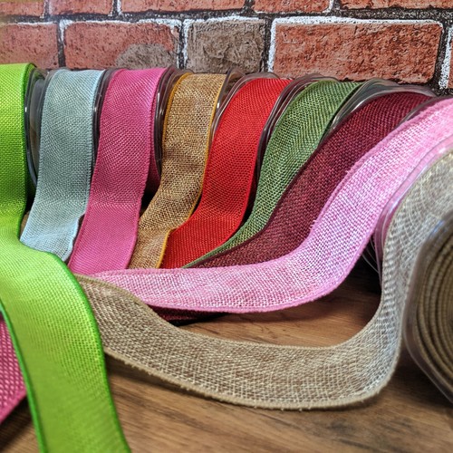 Real wired hessian - wired, ribbon