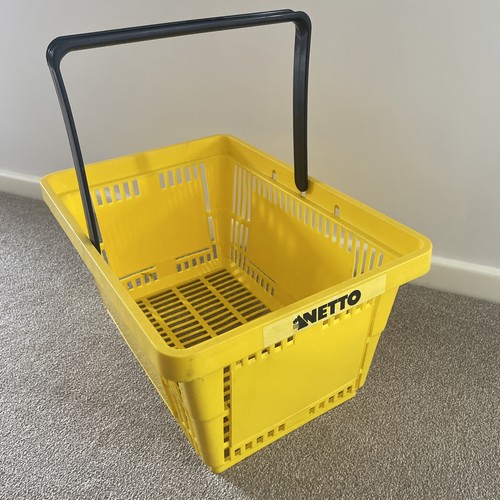 Vintage netto shopping basket - netto,