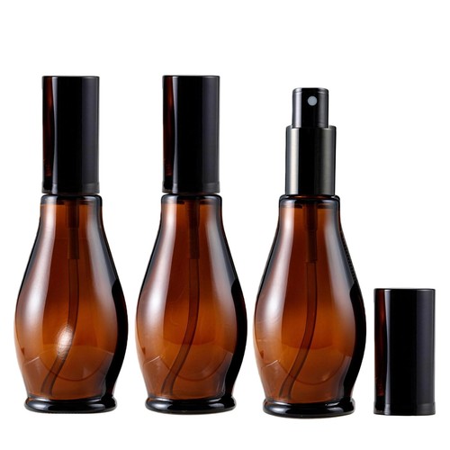 3pcs 100ml amber glass spray - 3pcs,