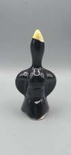Vintage black bird pie funnel - black,