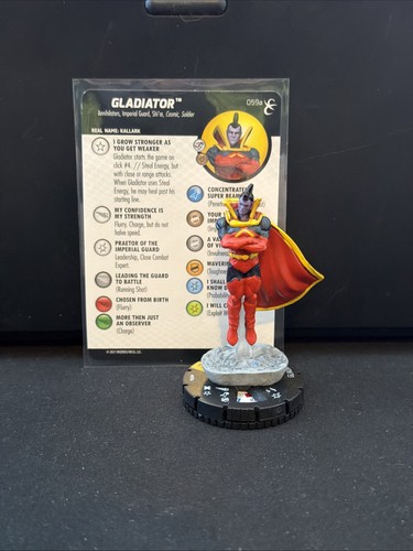 Marvel heroclix gladiator - marvel,