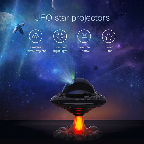 Ufo spaceship star galaxy - star,