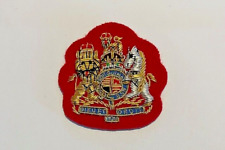 CIIIR WO1 Badge, Mess Dress Red
