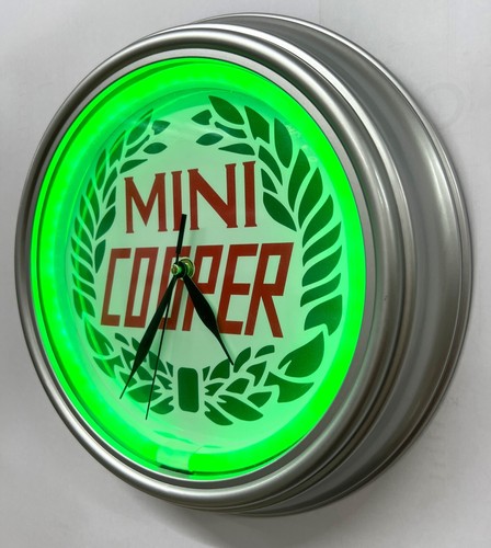 Mini cooper green led neon - cooper,
