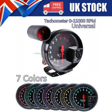 5'' Tachometer Gauge Rev Counter 7 Color LED 0-11000 RPM Meter with Shift Light