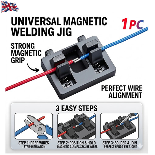Electric wire welding fixture - electric,