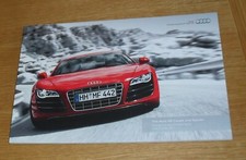 Audi R8 Brochure 2011 Coupe &