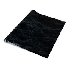Self Adhesive Vinyl Wrap Film for Kitchen Worktops dc fix Marble Black