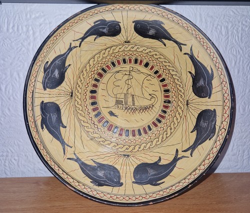 Decorative greek clay pottery - greek,