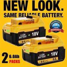 2x for Dewalt 18v Battery