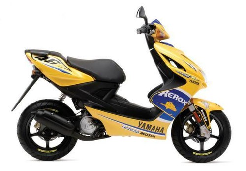 Yamaha aerox mbk nitro - nitro, yellow