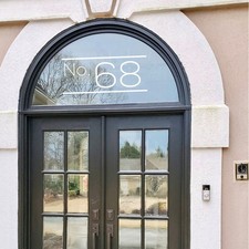 CUSTOM FROSTED ETCHED GLASS