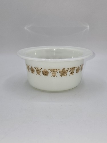 Vintage pyrex butterfly gold - vintage,