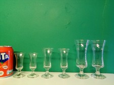 6 x S  M and LARGE 14.5cm tall