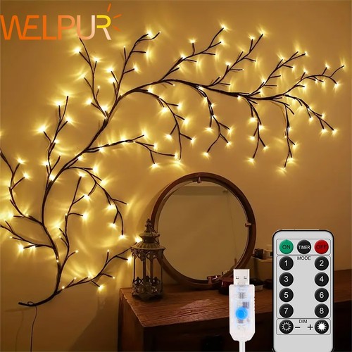 Led willow vine lights - led,