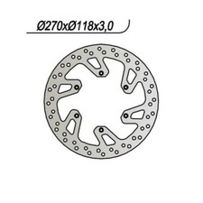 FRONT BRAKE DISC NG 719 Yamaha YZ 125 2001-2016