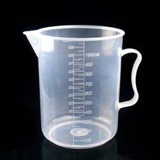 500/1000ml Large Measuring Cup Transparent Jug Tool Kitchen Beaker Plastic‹