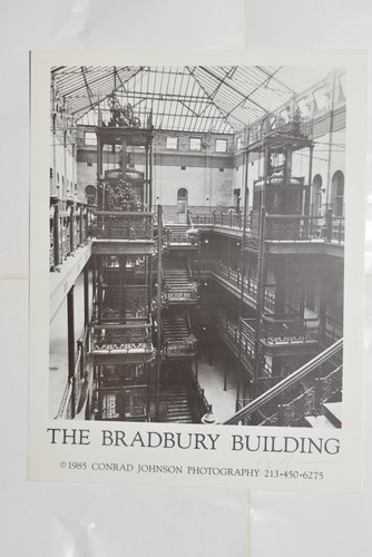 The bradbury building - the,