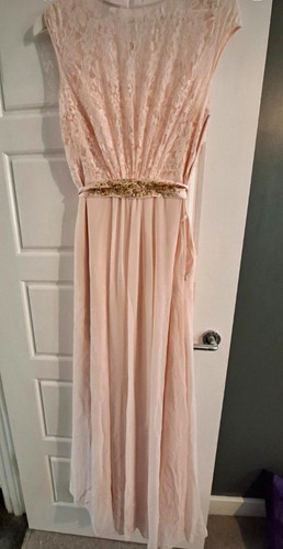 Coast pink lace beaded - lace, v-neck