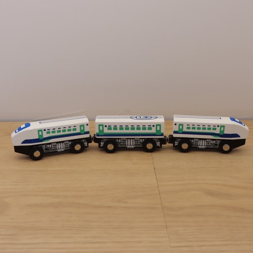 Wooden train track - train, high