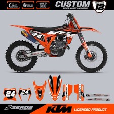 KTM MOTOCROSS GRAPHICS, CUSTOM