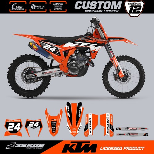 Ktm motocross graphics custom - ktm,