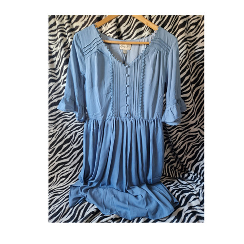 Lindy bop cornflower - cornflower, blue