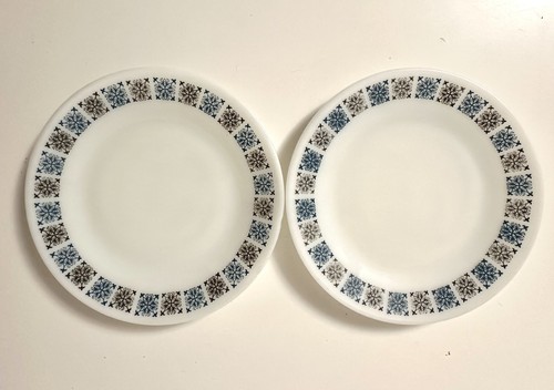 Pair vintage 1960s jaj - jaj, pyrex