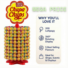 200 CHUPA CHUPS LOLLIES