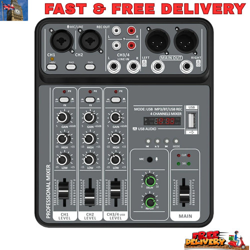 Channel audio mixer - audio,