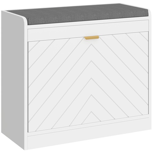 Homcom shoe bench with - homcom, flip