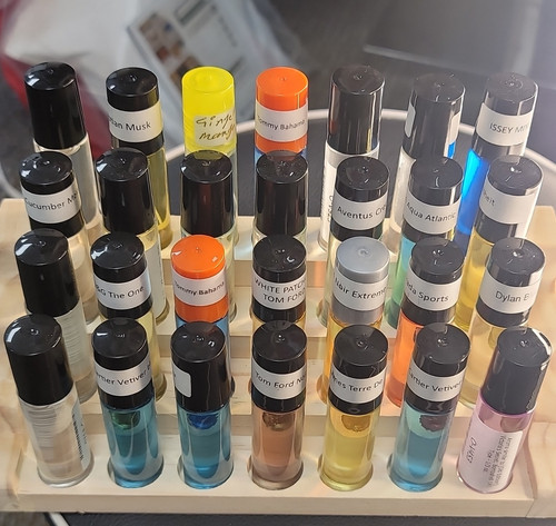 Mixed lot eau - parfum, sample
