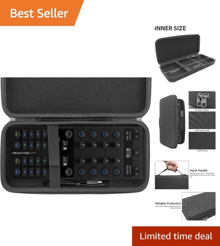 Compact black controller - dj,