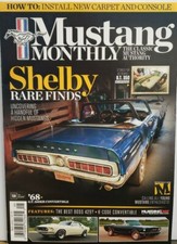 Mustang Monthly May 2016 Shelby Rarefinds New Carpet Console FREE SHIPPING CB