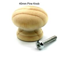 WOODEN PINE KNOBS Turned