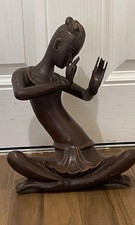 Large Hand Carved Statue -