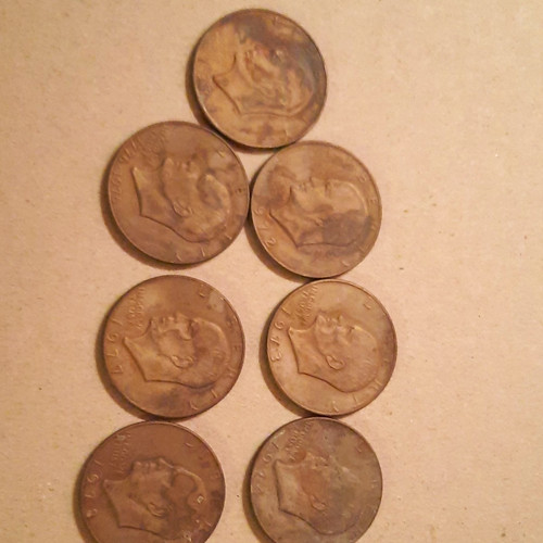 1971 1978eisenhower 1 coins - -1978eisenhower,